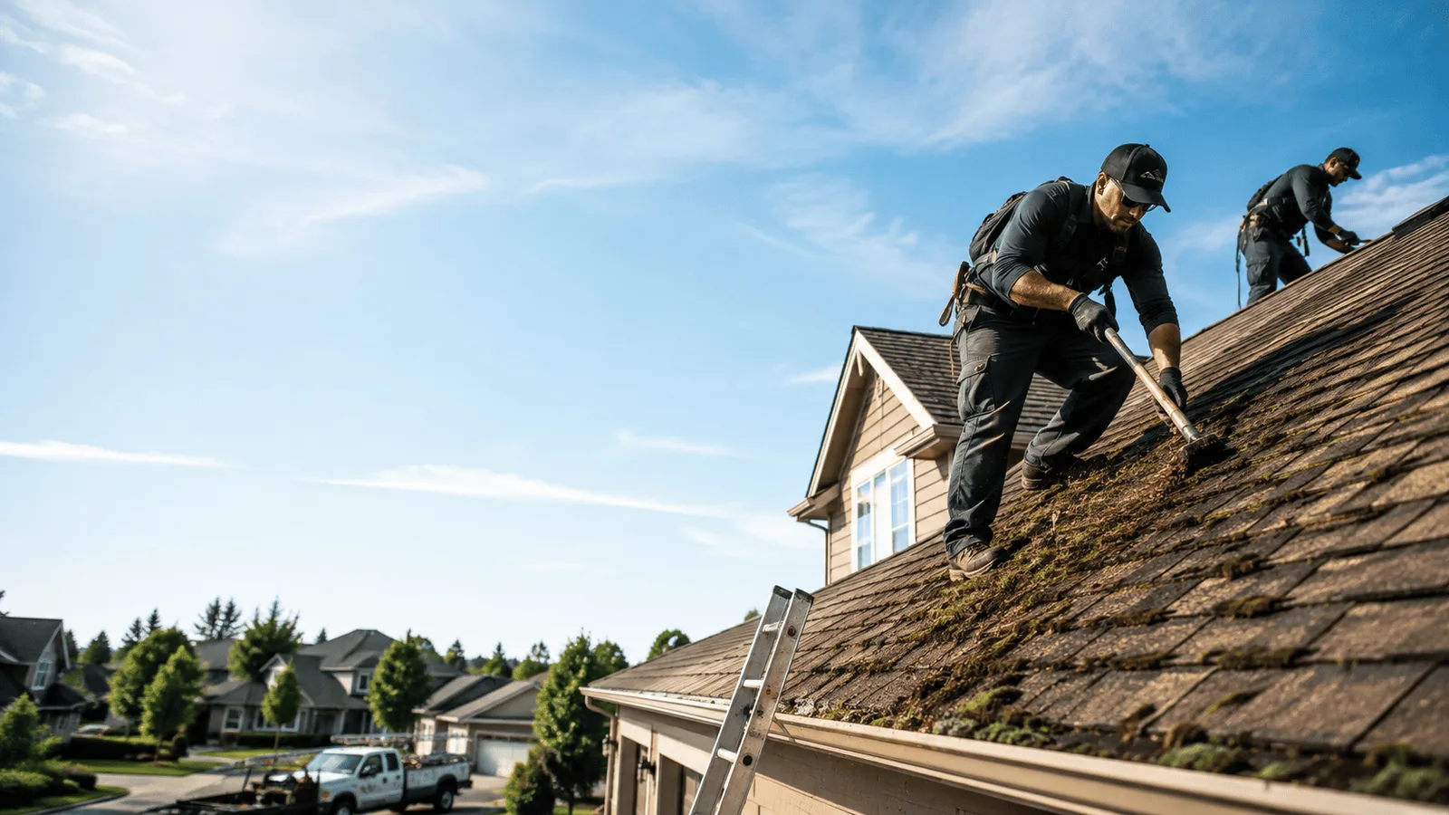 Roof Moss Removal in Pierre, SD near me
